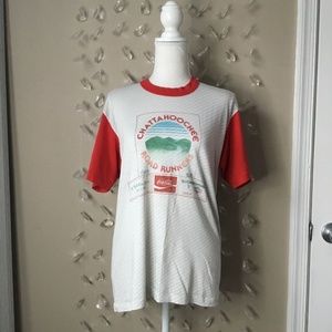 Vintage Chattahoochee Road Runners Crewneck Ringer Shirt